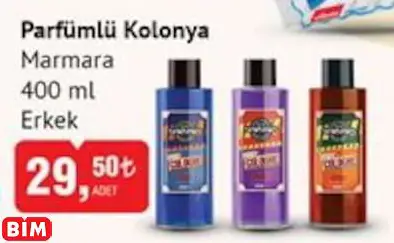 MARMARA PARFÜMLÜ KOLONYA ERKEK